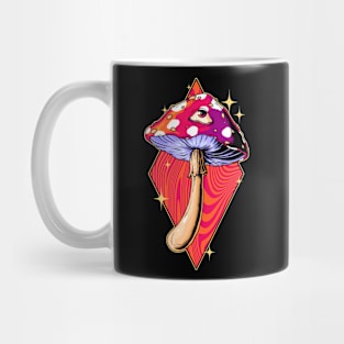 Trippy Third Eye Mushroom Mug